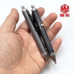 1PC Portable Titanium Alloy Bolt Pen Writing Pen EDC Outdoor Tool Multi-purpose Tactical Pen