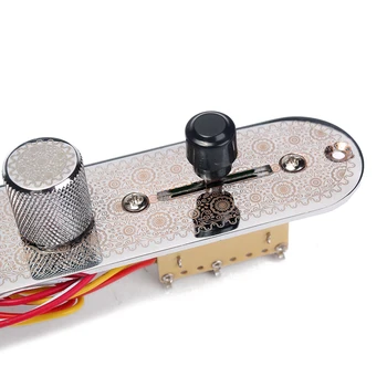 3 way prewired loaded wired control plate harness switch for TL Tele Telecaster guitar parts