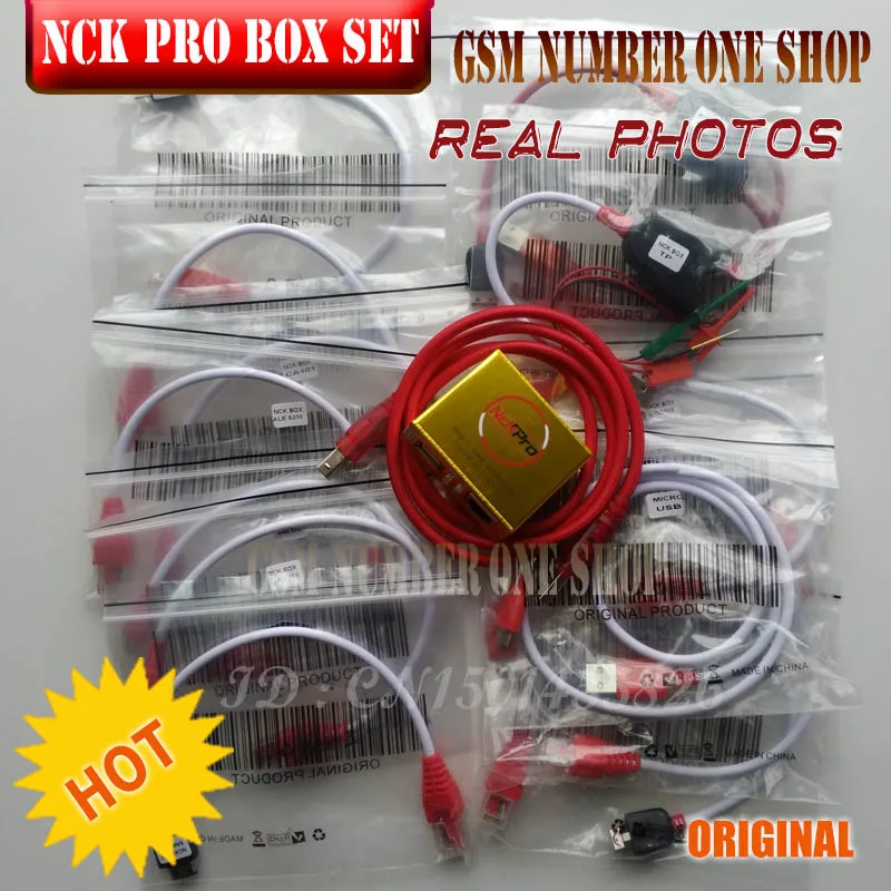 2025 La más nueva caja NCK Pro Original NCK Pro 2 (soporte NCK + UMT 2 en 1) Ultimate Multi Tool ForHuawei + 16 cables