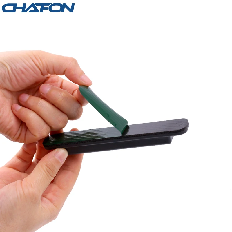 860~960Mhz ABS rfid uhf anti metal tag with Alien H3 chip read range 0~8m for warehouse management