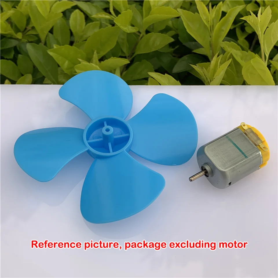 VBESTLIFE Hélice à 4 pales 10 pièces 60mm 4 lames hélice en plastique
