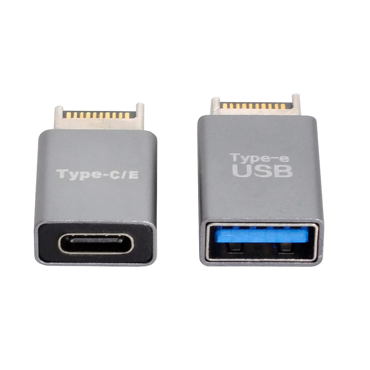 

ChenYang USB 3.0 Type-A & USB-C Type-C Female to USB 3.1 Type-E Male Front Panel Header Motherboard Extension Data Adapter