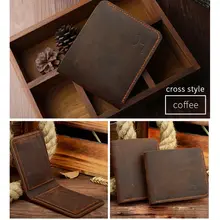 Leather Wallet Men Vintage #5