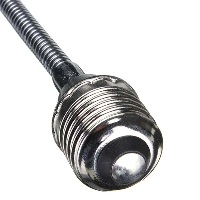 Jiguoor E27 To E27  Flexible Extend Extension LED Light Bulb Lamp Base Holder Screw e27 Socket Adapter Converter