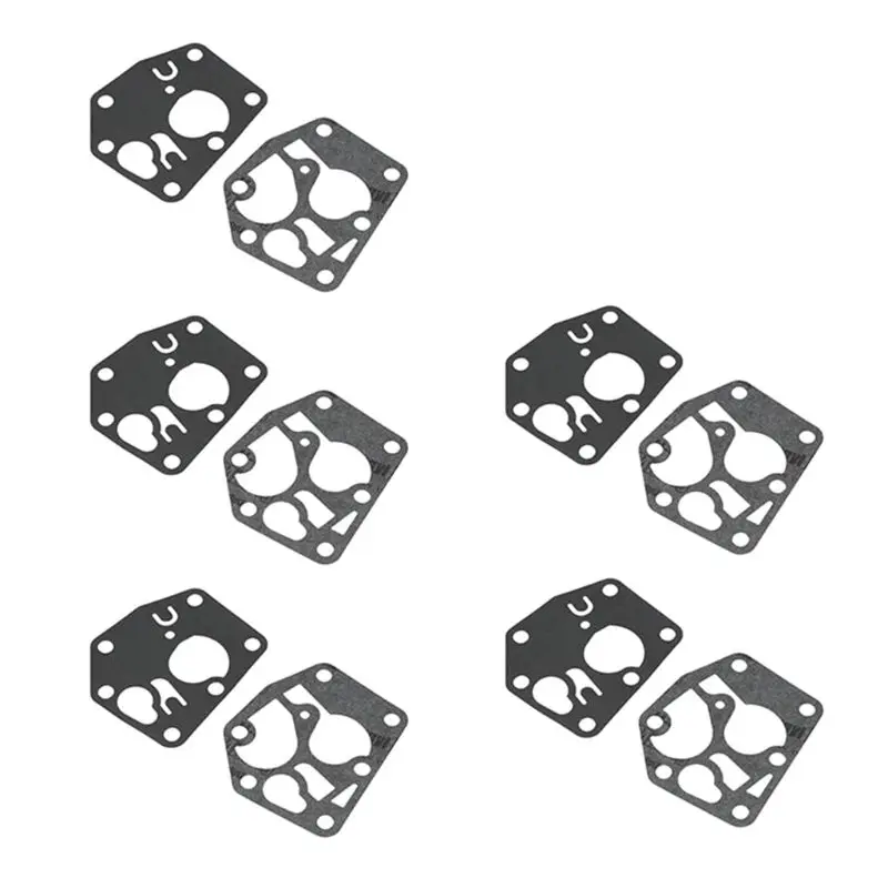 2021 New 10pcs/set Replacement Practical Durable Carburetor Diaphragm Gaskets fit for Briggs Stratton Sprint Classic Engines