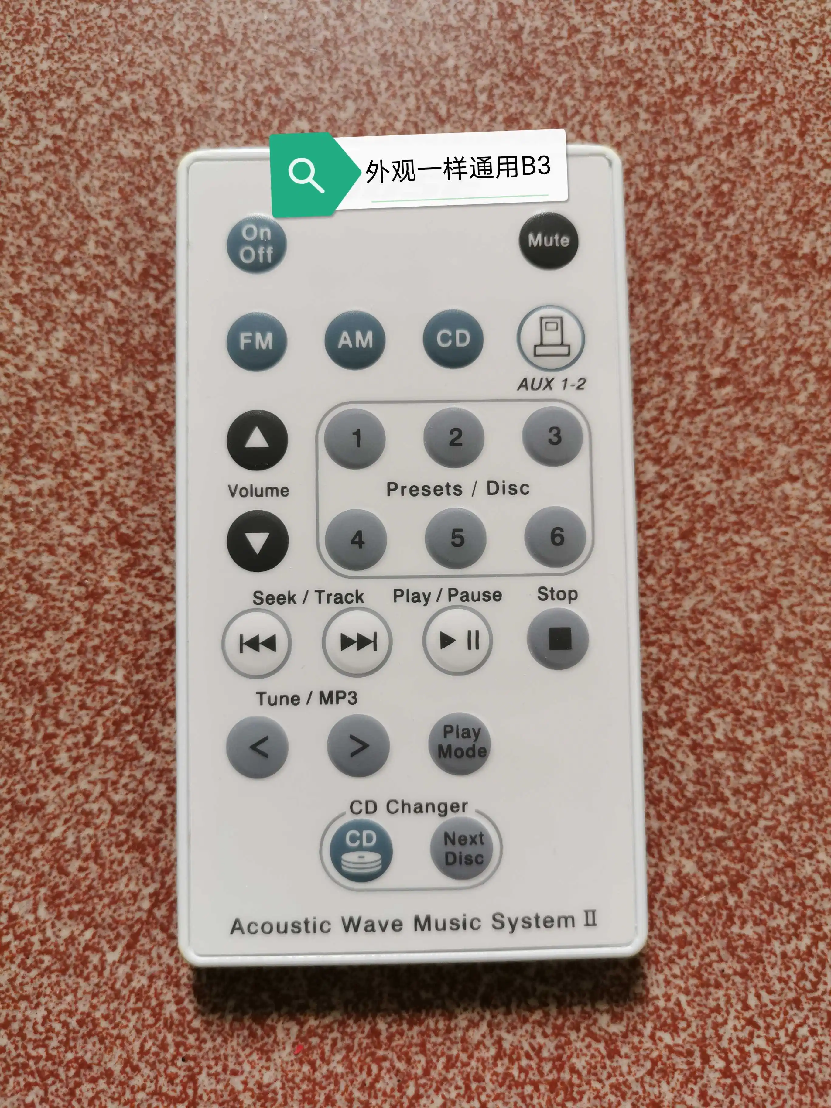 Control remoto de calidad Original para sistema de música BOSE Acoustic Wave II