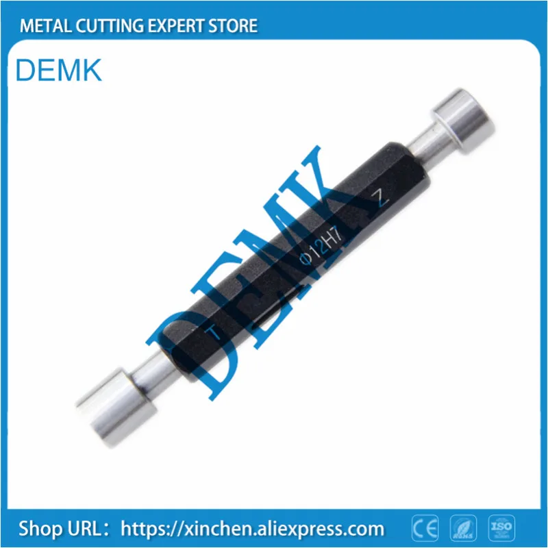 High precision Glossy plug gauge GO/NO GO Gage Metric Gauge H7 internal Precision smooth Gage Fine,Pitch gap Test Tool