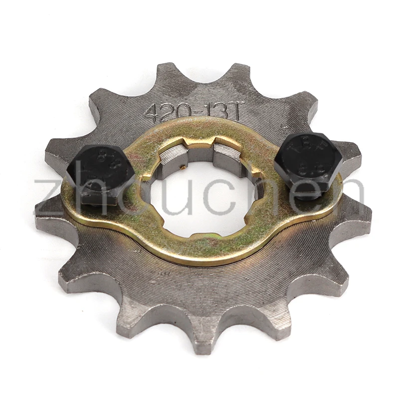 420 10-19 10T 11T 19Tooth 17mm Engine Front Sprockets for 50cc 70cc 90cc 110cc Scooter Motorcycle Bike ATV Quad Go Kart Moped