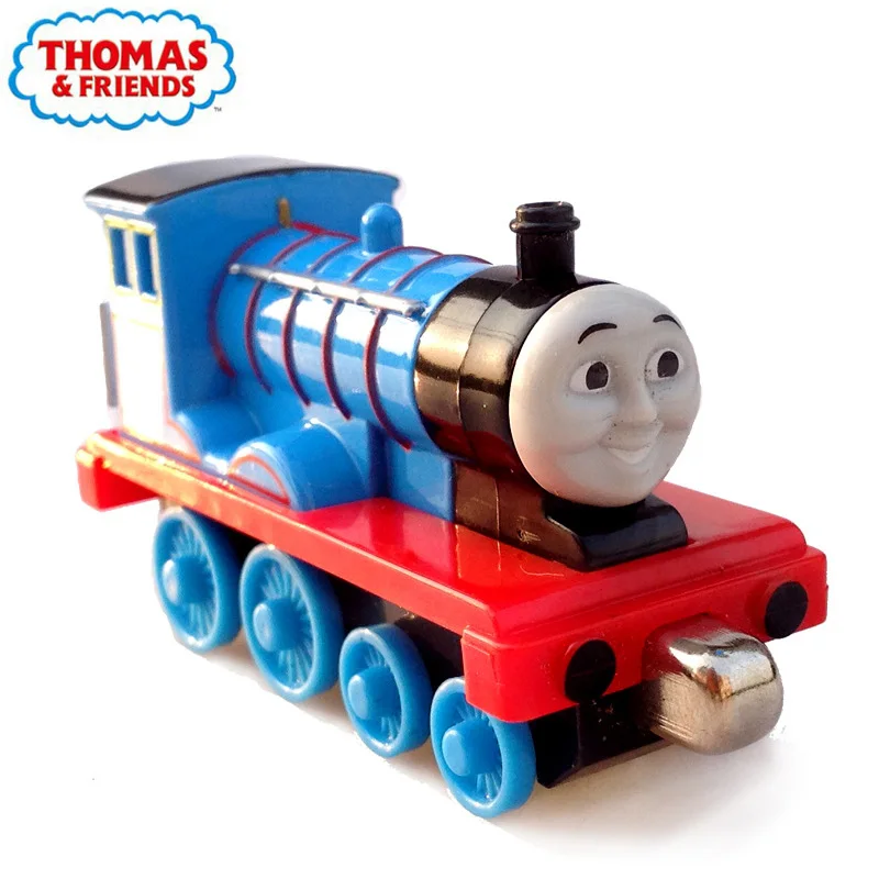 توماس والأصدقاء: 1:43 ، قاطرة مغناطيسية ، إدوارد بلو رقم 2 ، قطار وملحقات رقم 2 ، ألعاب للأولاد ، هدية عيد ميلاد #3