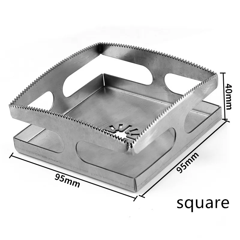 Carpenter's Square Hole Cutting Tool Square Slotted Hole Cutting Knife Saw Tool