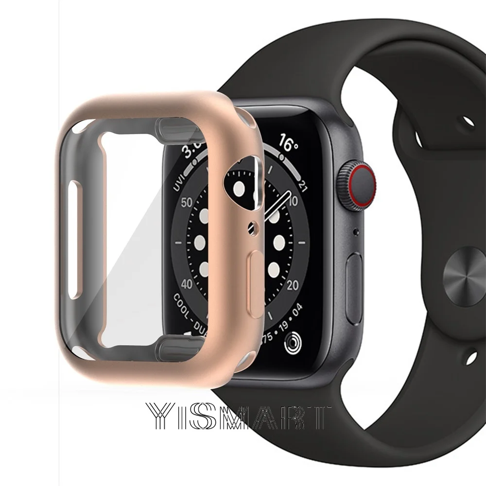 Apple Đồng Hồ 40Mm 44Mm Với Tấm Bảo Vệ Màn Hình Đầy Đủ Độ Phủ Mờ Mềm Mại Cho IWatch Series SE 6/5/4 Yismart
