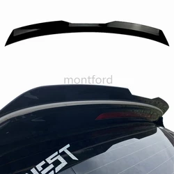 Gloss Black Maxton Style Carbon Fiber Style Rear Roof Spoiler Wing For Volkswagen Golf 5 MK5 R32 GTI R 2006 2007 2008 2009