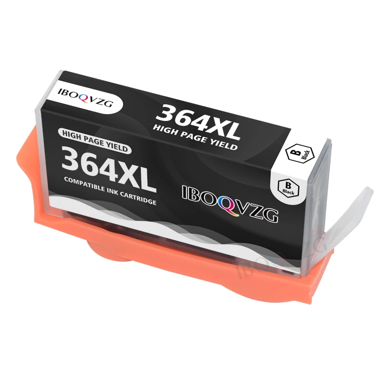 IBOQVZG 364XL Compatible Ink Cartridge for HP 364 XL Photosmart 5510 5515 5520 7520 B109a 6510 Deskjet 3070A 7510 Printer