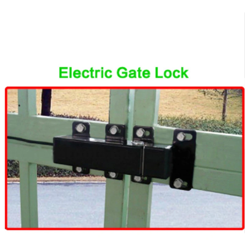 24VDC OUTDOOR WATERPROOF Electric Lock drop bolt for Automatic Swing Gate DOOR Opener Operator