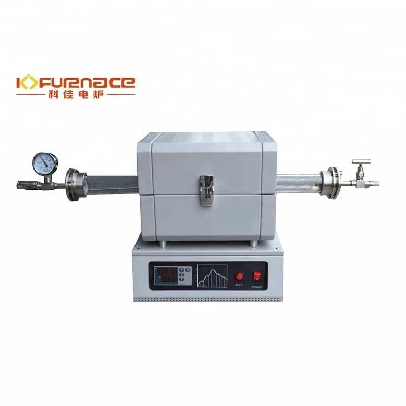 High Temperature Quartz Laboratory Vacuum Laboratory Tube Furnace Price