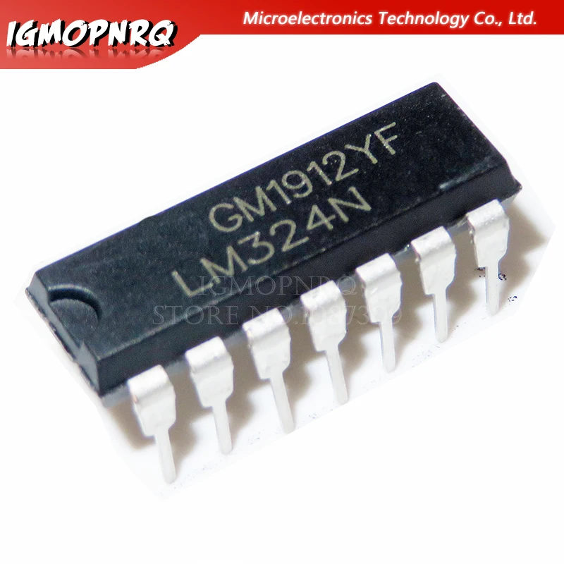 10pcs LM324N LM324 LM339N LM339 DIP-14 Operational Amplifiers - Op Amps Quad Operational Amp new original