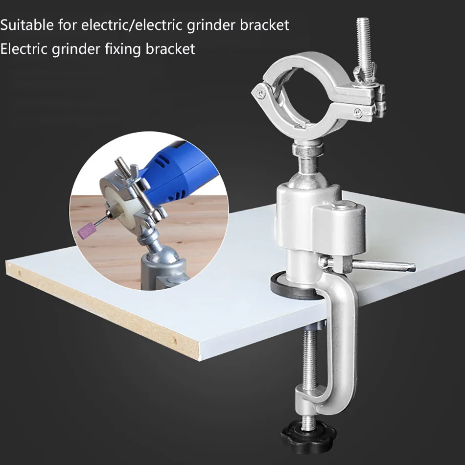 360 Degree Stand Bench Vise Clamp Rotating Table Swivel Electric Drill Multifunctional Mold Table-Screw Craft Fixed-Repair