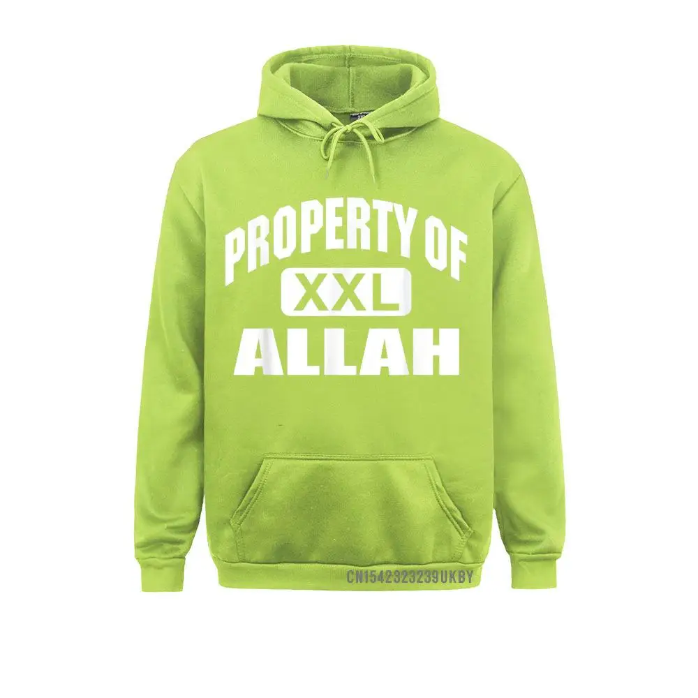 Student Sweatshirts Property Allah XXL Ramadan Kareem Mubarak Mosque Islam Harajuku Hoodies Winter Fall Clothes Long Sleeve