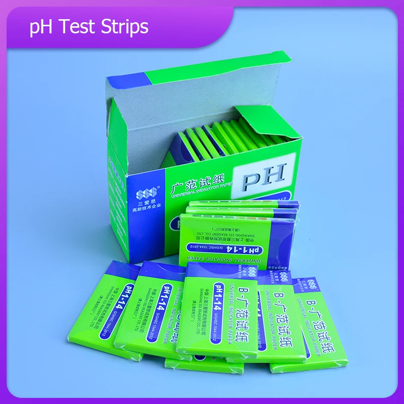 (20 pieces/lot) 80 Strips pH test strips Full PH Meter PH Controller 1-14st Indicator Litmus Paper Water Soilsting Kit