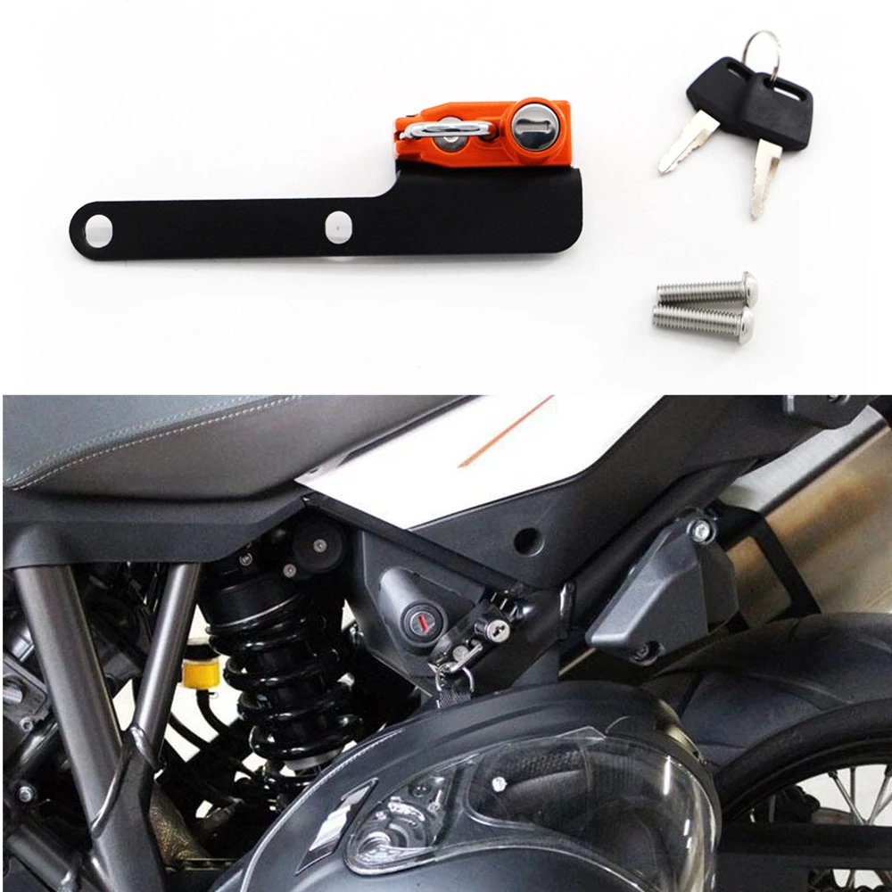 Motorcycle Helmet Lock For KTM 1050 1190 1290 Adventure 2012-2015