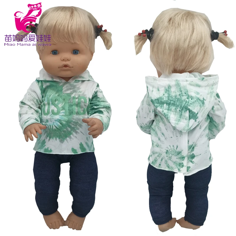 Nenuco Kleding Ropa Y Su Hermanita 17 "Baby Poppen Jas Kinderen Meisje Verjaardag Cadeaus