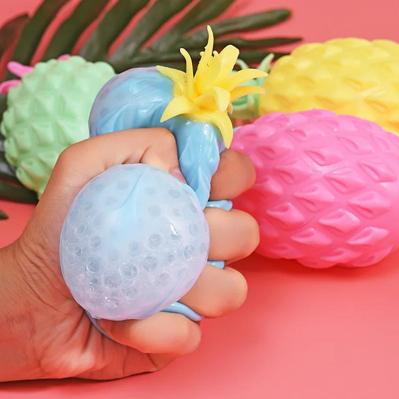 

Fun Soft Pineapple Ball Toy Children Adult Fidget Squishy Antistress Creativity Slow Rising Squishy Sensory Toy Gift