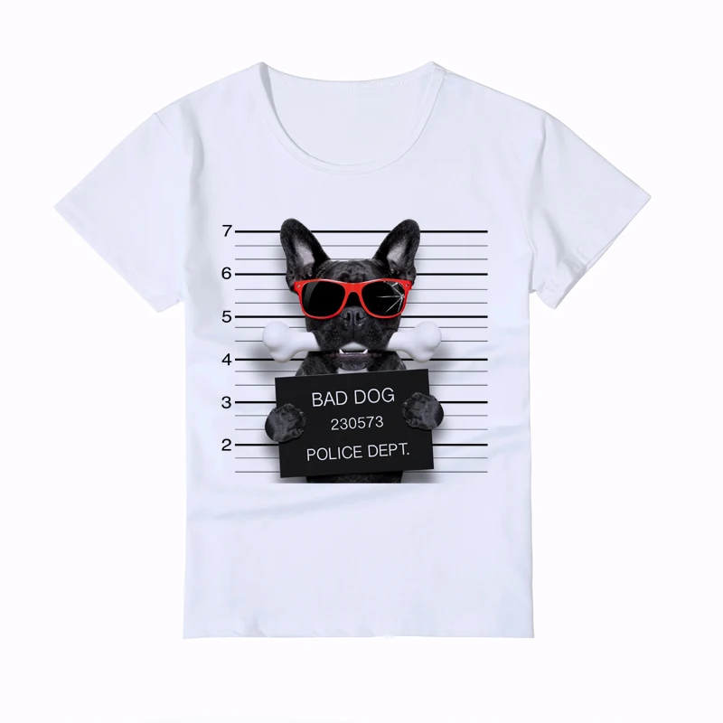 Funny dog christmas deer print kid T-shirt Pet animal Dogs Cool Baby Tops Short Sleeve Hipster Boy Girl t shirt Tee