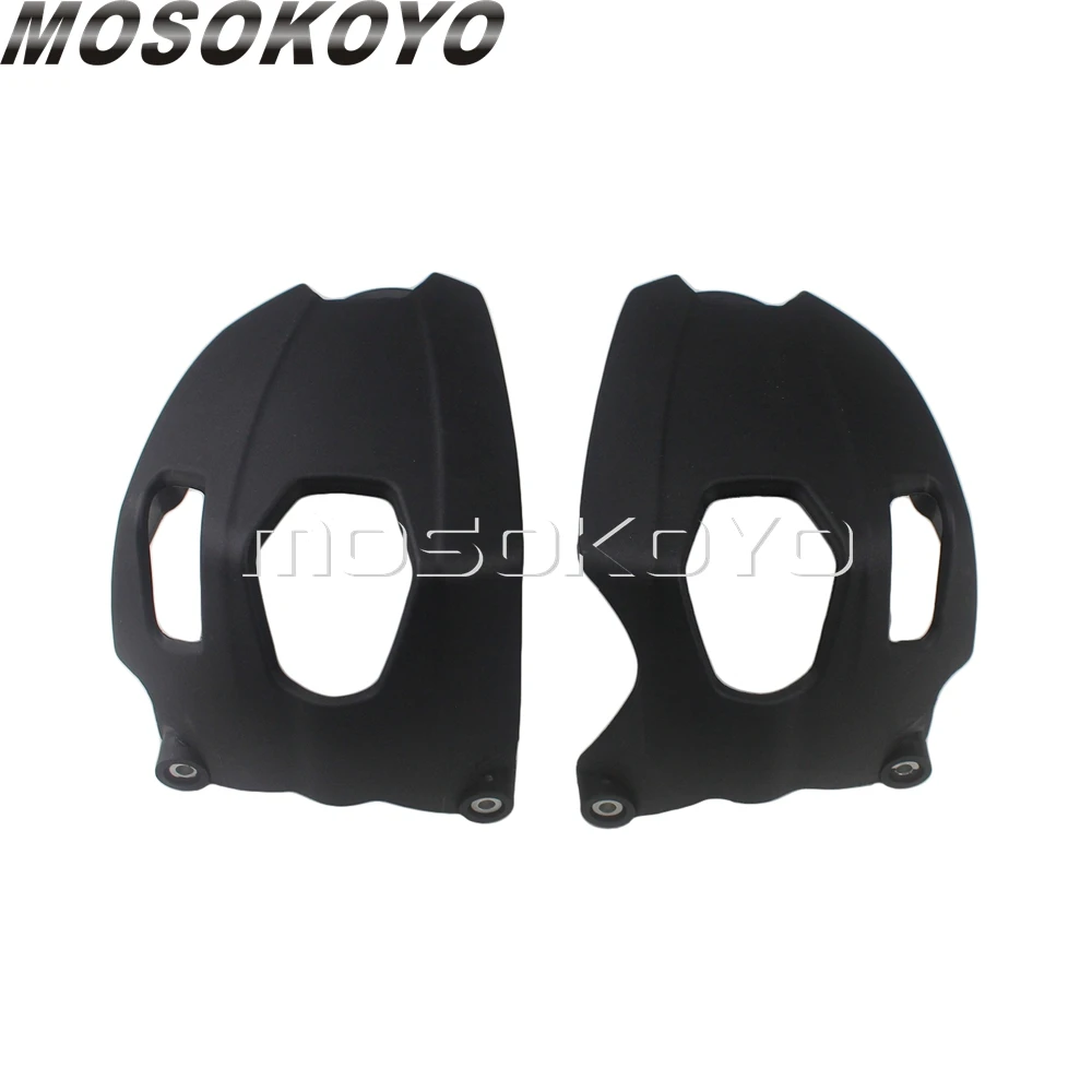 1 Pair Motorcycle Water Cooled Cylinder Head Guards Protection Cover Black  for BMW R1200GS  2010-2012   R Nine T 2014-2018