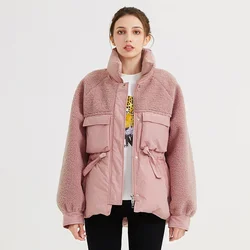 2019 Women Winter Coat New Parkas Fur Collar Thick Cotton Padded Jacket Coats Womens Outwear Parka Slim Wadded Jackets DD2373