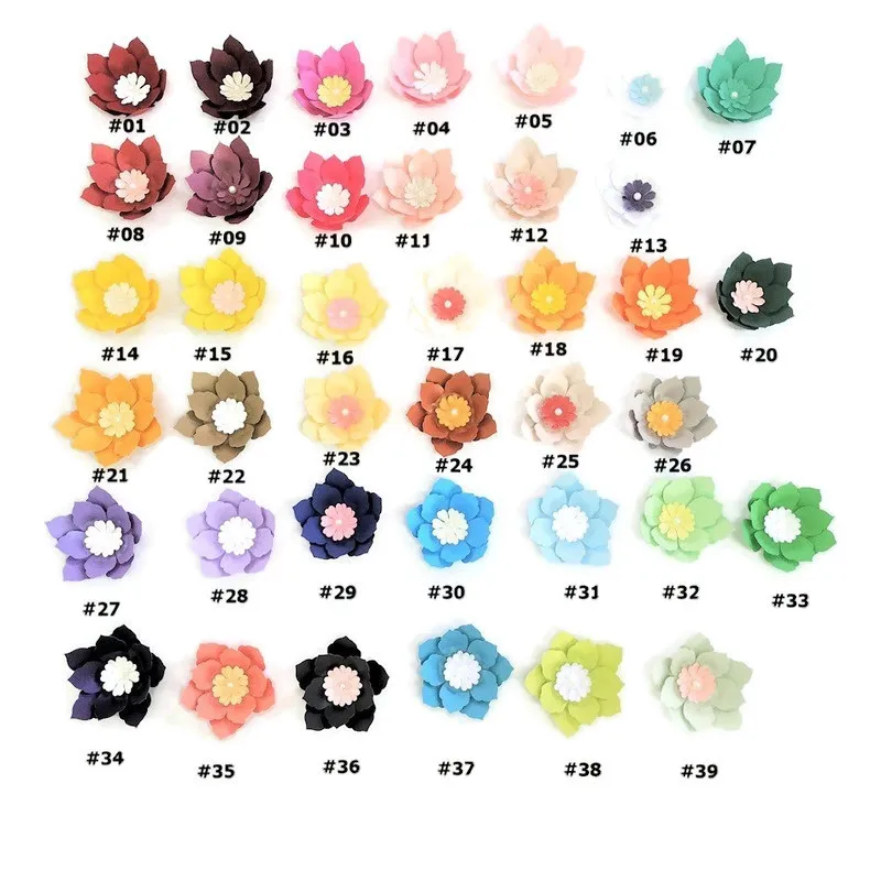 10CM Easy DIY Paper Flowers For Wedding Backdrop Decorations Paper Crafts Nursery Wall Deco Art Baby Shower Birthday Floral Deco