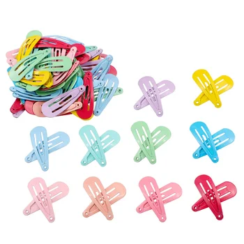 50 pçs/set coreano sólido doce cor mini grampo de cabelo gotejamento hairpin 3cm barrette cocar agradável grampo de cabelo meninas acessórios para o cabelo