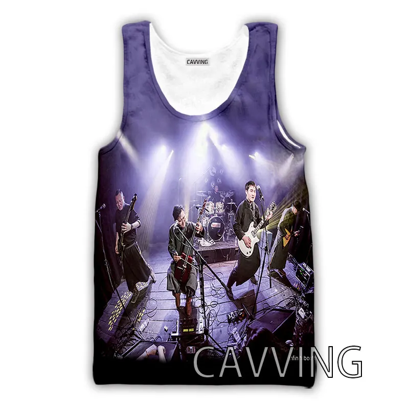 CAVVING 3D Printed  Nine Treasures Band Tank Tops Harajuku Vest  Summer Undershirt Shirts Streetwear for Men/women