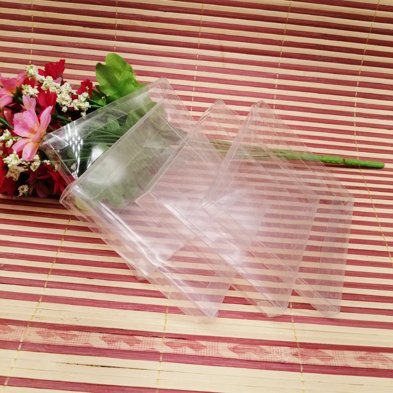 50pcs ABB Clear Transparent Pvc Plastic Box Gift Packaging Box for Jewelry Gift Box Packaging Display Christmas Gift Box Storage