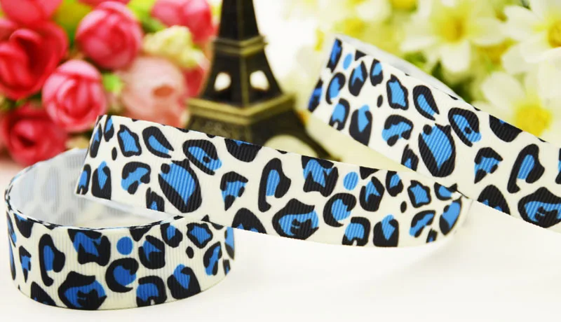 22mm 25mm 38mm 75mm Abstract figure cartoon printed Grosgrain Ribbon party decoration 10 Yards X-04590