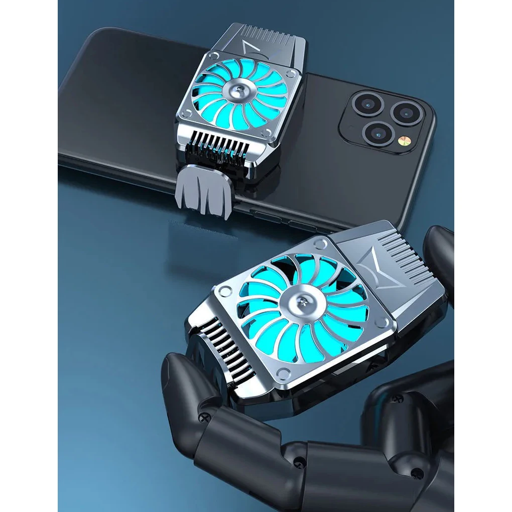 Universal Mini โทรศัพท์มือถือหม้อน้ำพัดลมระบายความร้อน Turbo Hurricane เกม Cooler โทรศัพท์มือถือ Cool ความร้อนสำหรับ IPhone/Samsung/Xiaomi