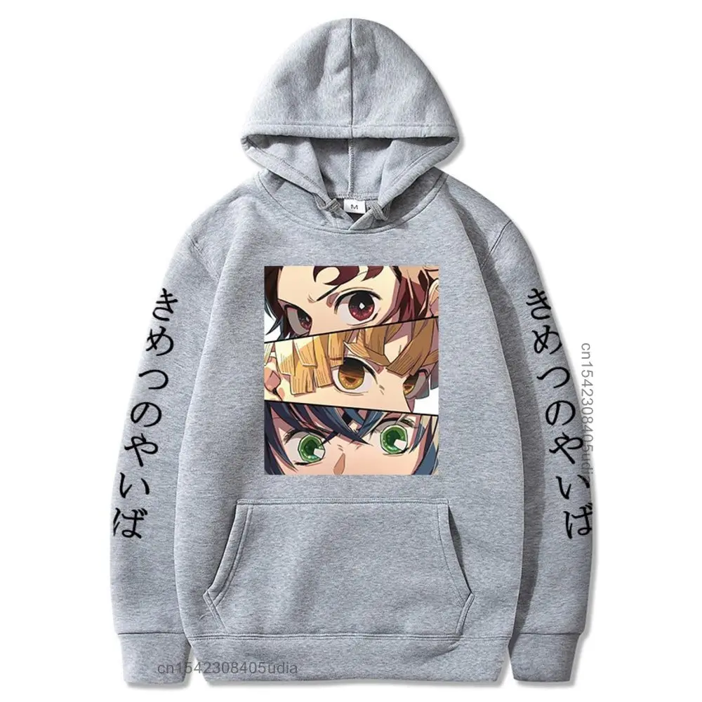 

Demon Slayer Fall Pullover Sweatshirt Kamado Tanjirou Printed Hoodies Aesthetic Harajuku Kimetsu No Yaiba Sudaderas Mujer