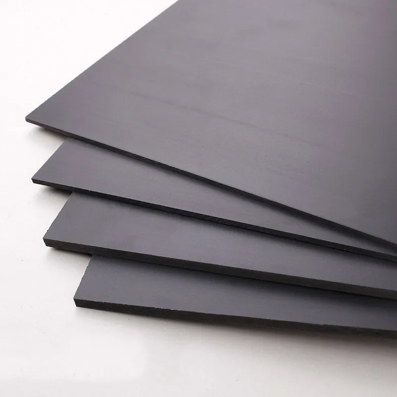5 pz 300x200mm Bianco/Nero bordo di schiuma del PVC Per Il FAI DA TE materiali del modello di edificio Modello Fatto A Mano che fa materiale bordo piatto di plastica