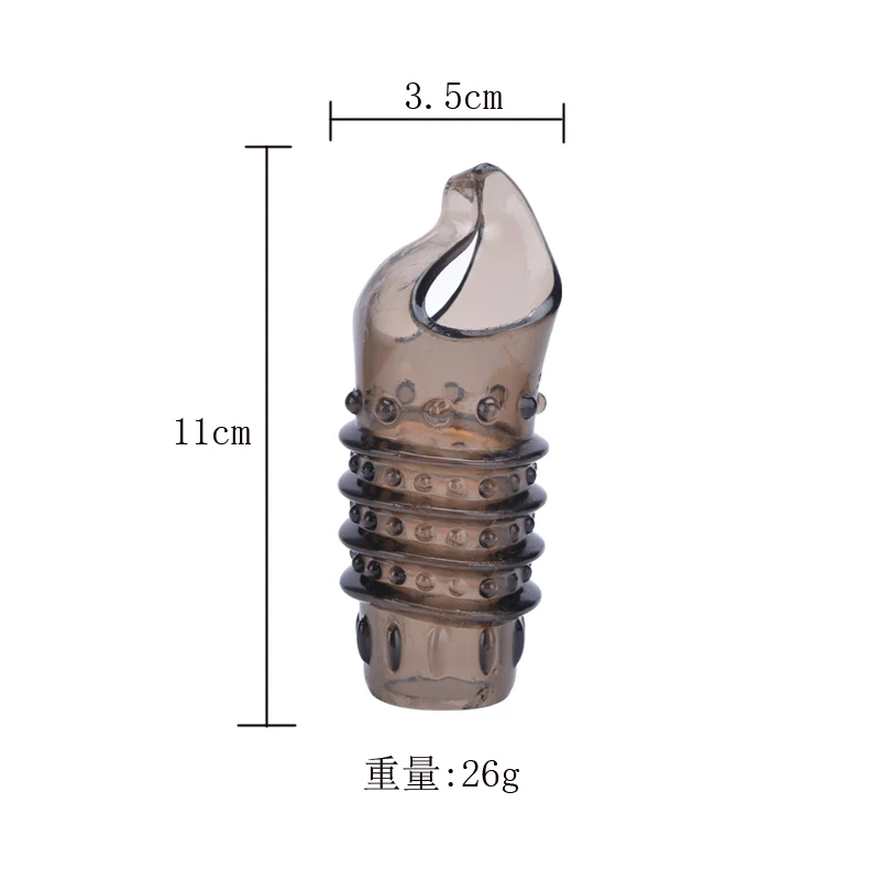 Adult Penis Sleeve Adjustable Silicone Ring Reusable Condom Penis Extender Delay Lasting Help Erection Sex Shop Toys For Men