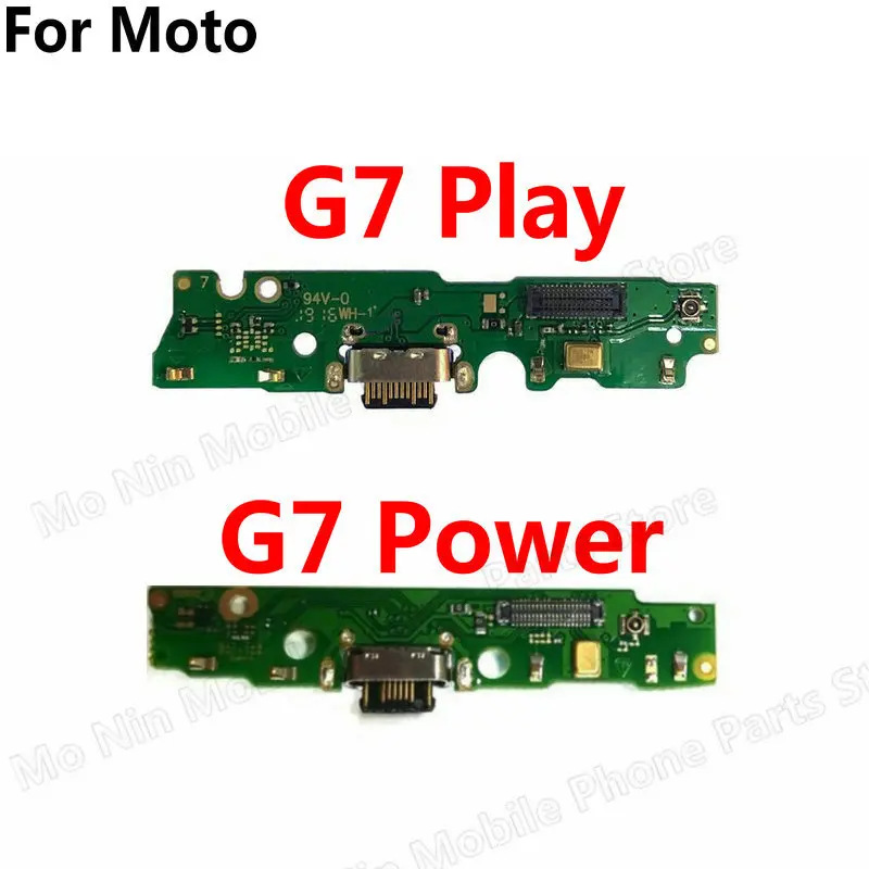 For Motorola Moto G7 Power G7 Play USB Charging Port Mic Microphone Dock Connector Board Flex Cable