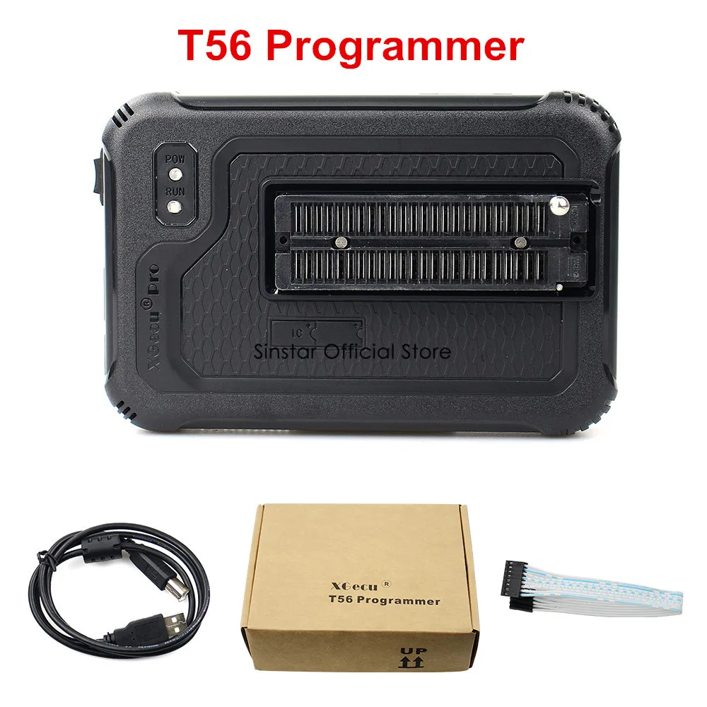 Imagem -03 - Original Xgecu T56 Programador 56 Pinos Isp Suporte 21000 Mais Suporte Nem Flash Nand Flash Emmc com 22 Adaptadores 100