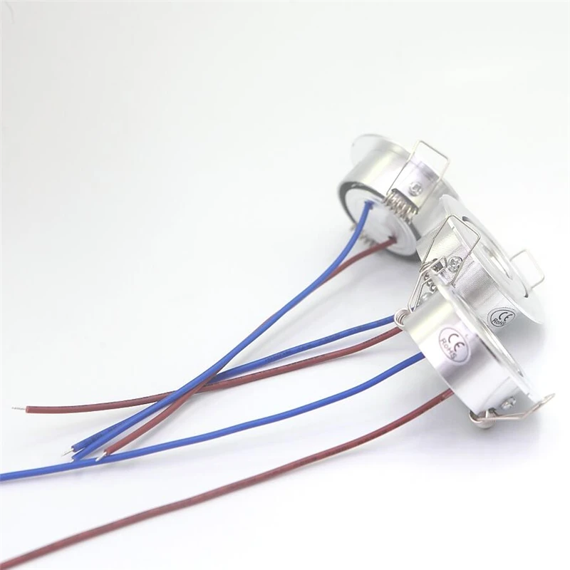 3PCS 3W 220V Mini LEDดาวน์ไลท์ในร่มกลางแจ้งสวนห้องน้ําทางเดินเพดานจุดหลอดไฟสปาซาวน่าแสง