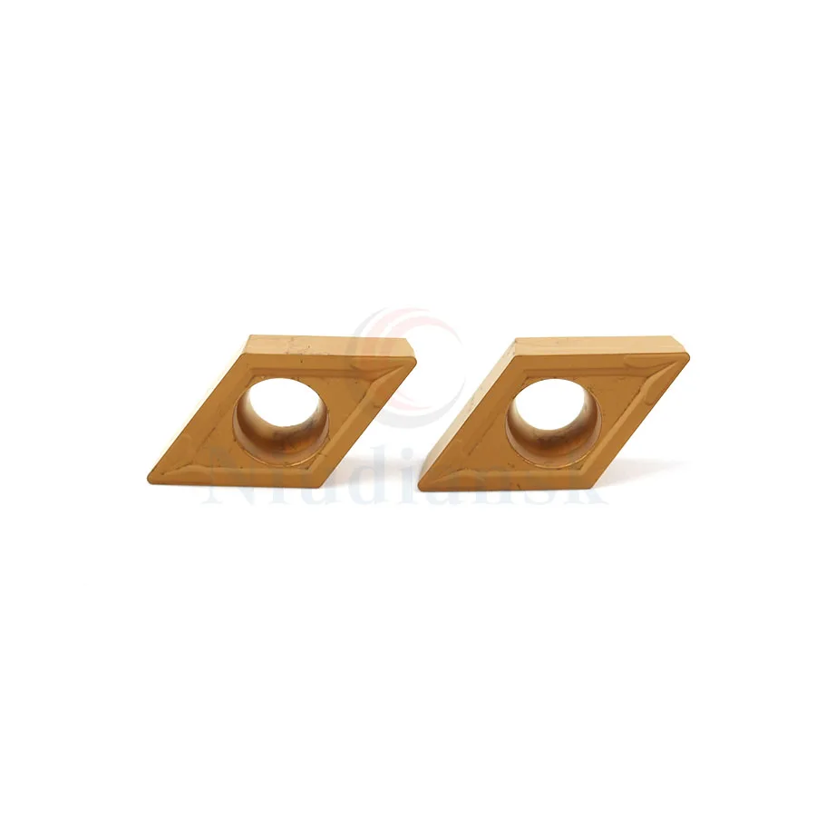 10PCS DCMT11T304 DCMT11T308 LF9018 di alta qualità inserto in metallo duro utensile di tornitura interna CNC strumento tornio, per la lavorazione di parti in acciaio