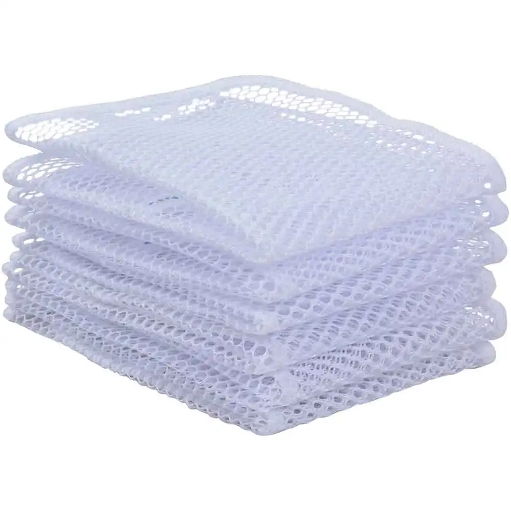 Mesh Dish Cloths for Washing Dishes No Odor Dishes Scrubber for Kitchen-Fast Drying and Easy to Clean Mesh Dishes Cloth 12 Pack