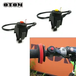 OTOM ON OFF Switch Motorcycle Engine Starter Kill Switch Fit For KTM HUSQVARNA HONDA YAMAHA KAWASAKI SUZUKI BMW Polaris Aprilia