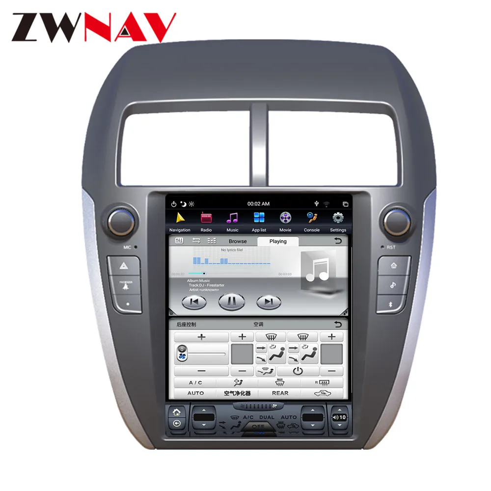Xdcradio 10.4 "android 13 para mitsubishi asx rádio do carro automotivo dvd reprodutor multimídia navegação gps automática 4g bt 2010-2014