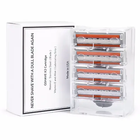 Orange Series Razor Cartridges QSHAVE