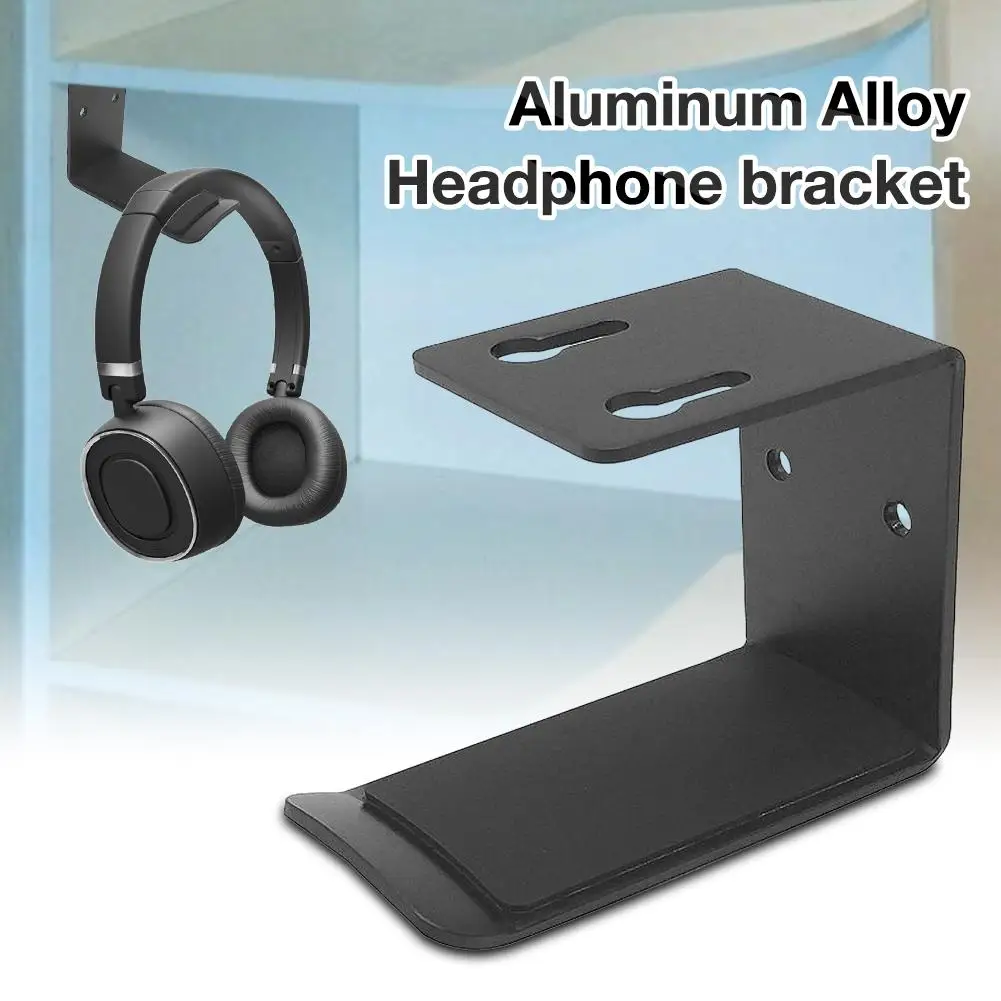 Headphone Hanger Holder Wall Mount Headset Holder Stand Desk Display Stand Bracket Hanging Earphone Wall Hook Rack Accessories