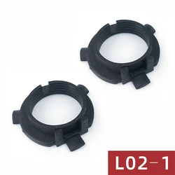 2 PC x Car H7 LED Headlight Adapter for KIA K4 K5 Sorento Sid CEED Optima Picanto H7 LED bulb holder Base for Hyundai Tucson