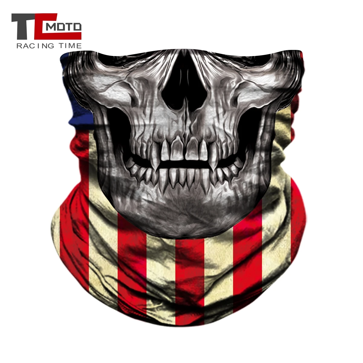 Motorcycle Biker Mask Face Shield Balaclava Mask Skull Face Masks Ghost Bandanas Cycling Motorbike Mask Headband Bandana Scarves