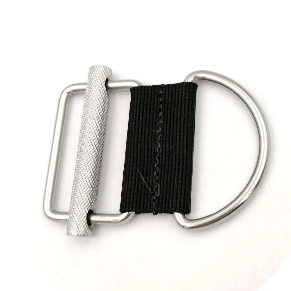 Scuba Diving Sliding Sidemount Stainless Steel Slideable D-Ring